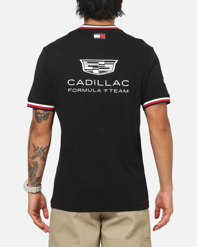 Tommy Hilfiger X Cadillac Formula 1 Team Set Up T-Shirt Black XS