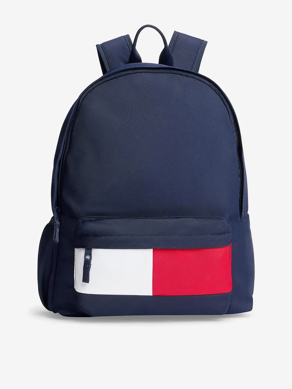 Tommy Hilfiger Kids Essential Flag Backpack in Blue (40cm) Navy / One size