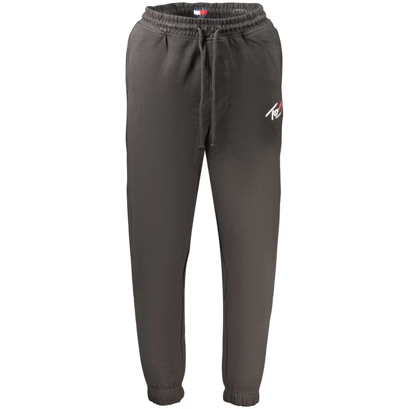 Tommy Hilfiger Black Cotton Mens Trousers XXL