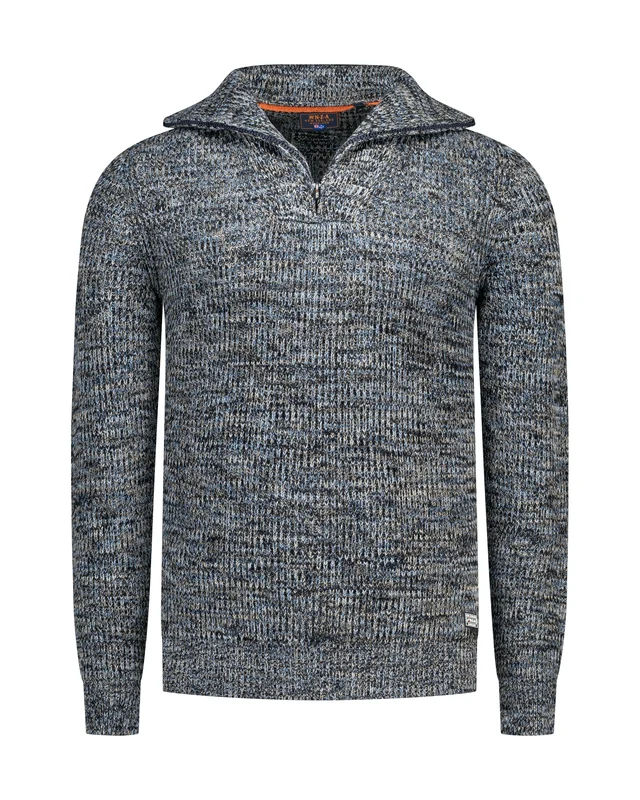 Pullover - Troyer L / Blau / Pullover & Strick