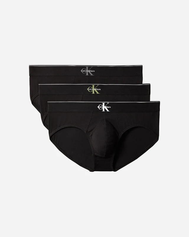 INTIMO CALVIN KLEIN UNDERWEAR HIP BRIEF 3PACK M UNI / 2XL