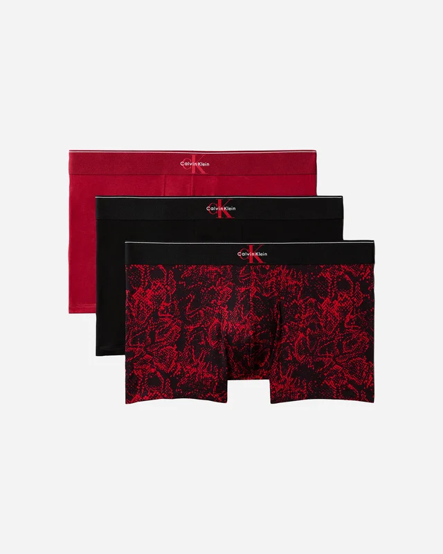 INTIMO CALVIN KLEIN UNDERWEAR TRUNK 3PACK M UNI / M