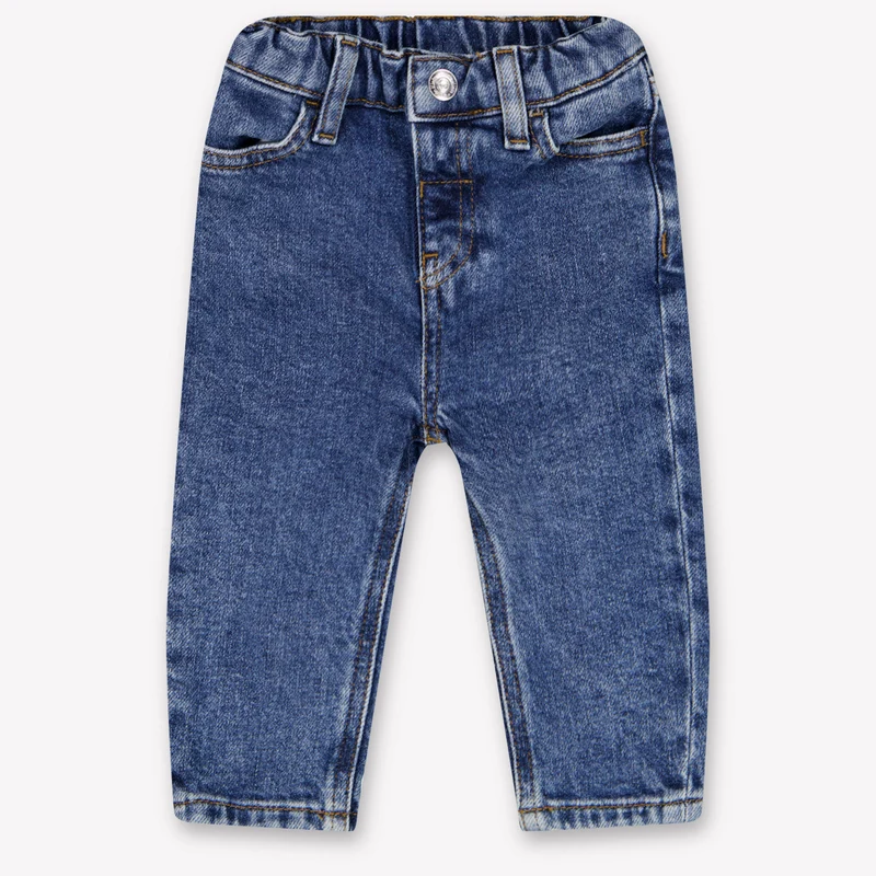 Calvin Klein Baby Unisex Jeans In Blauw 86 - 18 Maanden