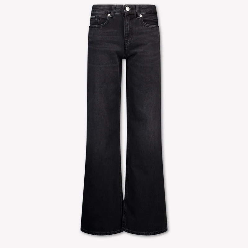 Calvin Klein Kinder Meisjes Jeans In Zwart 14 Jaar