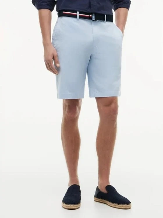 Tommy Hilfiger Mens Denton Belted Chino Short Brisk Blue / 36
