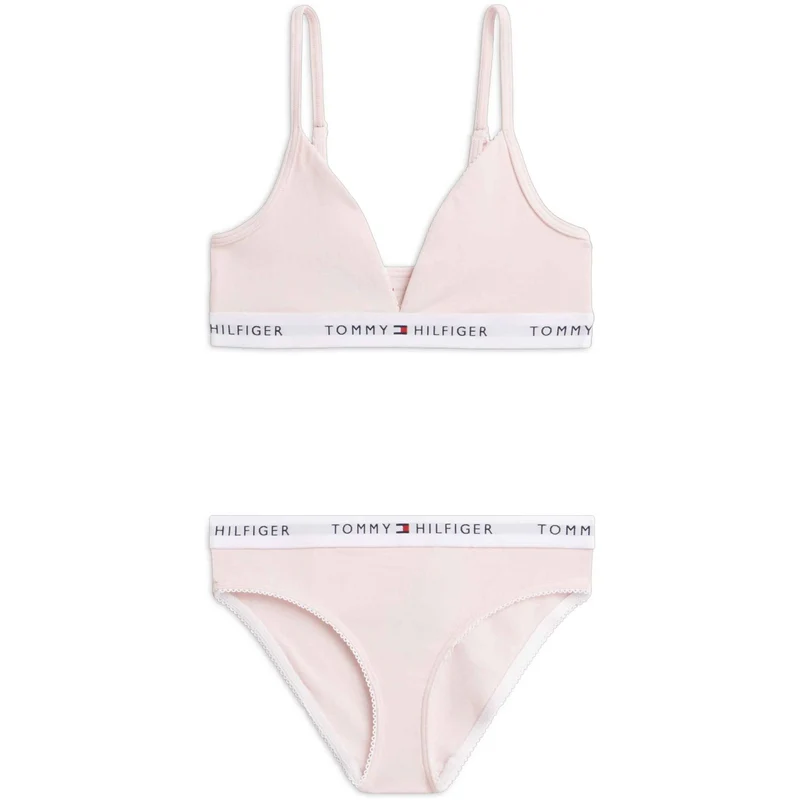 Tommy Hilfiger Whimsy Pink-Pink Triangle Gave Sæt 12 år