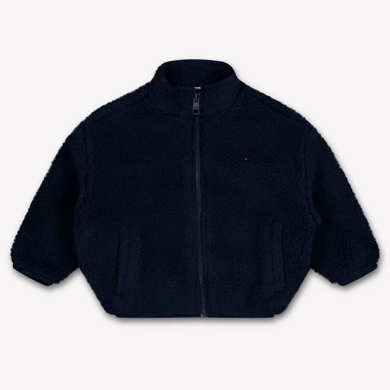 Tommy Hilfiger Baby Jongens Vest In Navy 98 - 36 Maanden