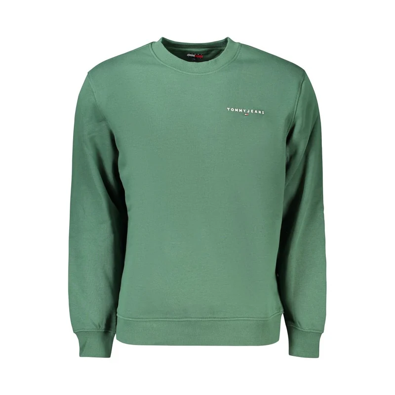 Tommy Hilfiger Verde Cotton Male Sweatshirt XL