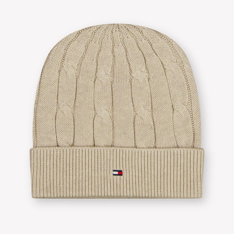 Tommy Hilfiger Kinder Unisex Muts In Beige l