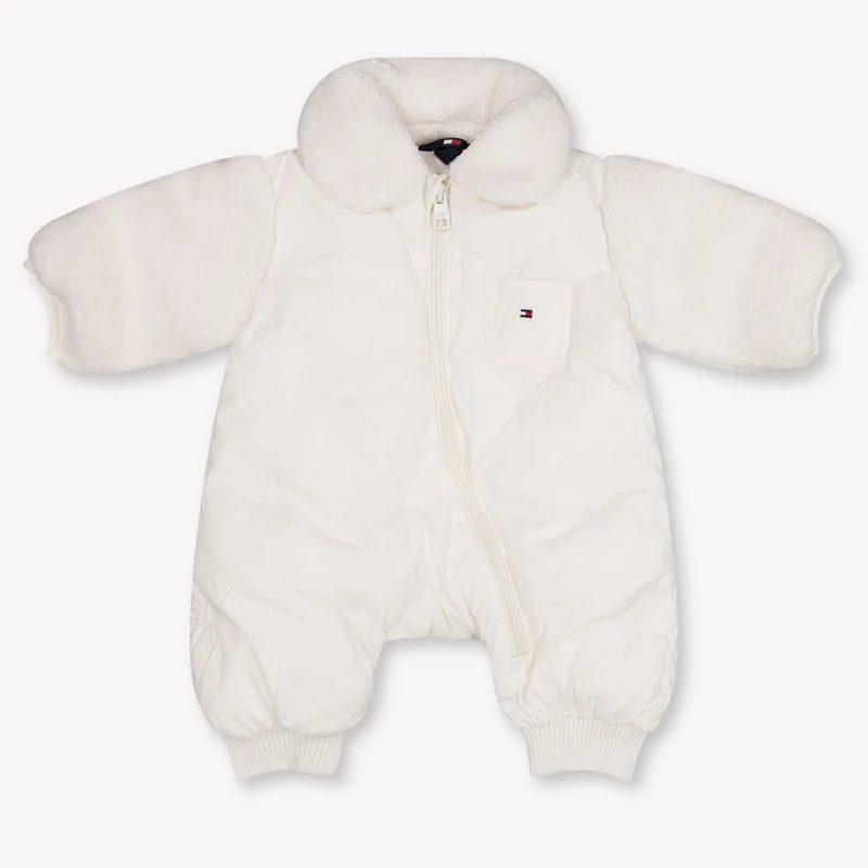 Tommy Hilfiger Baby Meisjes Skipakken In Off White 56 - 1 Maanden