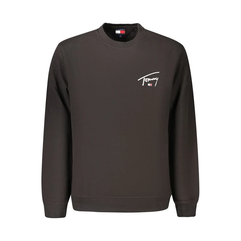 Tommy Hilfiger Black Cotton Men's Sweatshirt XL