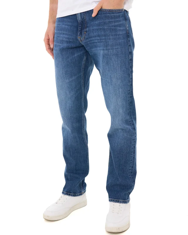 Tommy Jeans Ryan Slim Straight Fit Jeans Denim Dark W34 L34