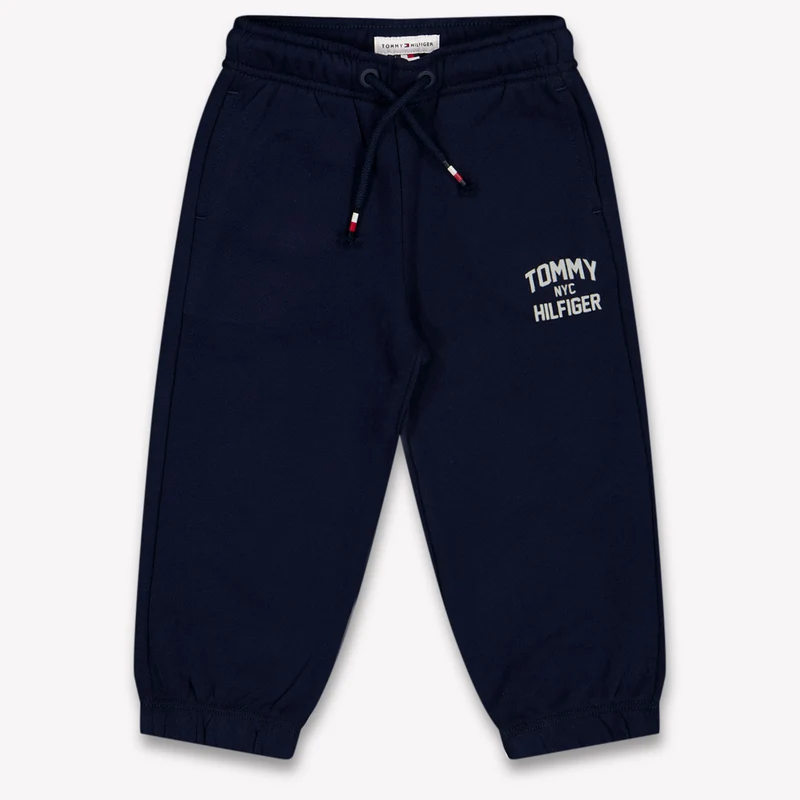 Tommy Hilfiger Baby Jongens Broek In Navy 74 - 9 Maanden