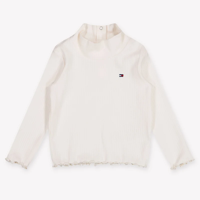 Tommy Hilfiger Baby Meisjes T-Shirt In Off White 74 - 9 Maanden