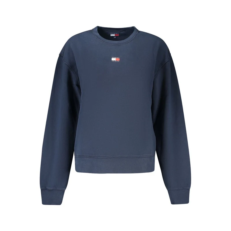 Tommy Hilfiger Blue Cotton Womens Sweatshirt L