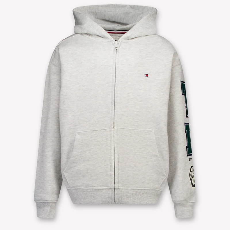 Tommy Hilfiger Kinder Jongens Vest In Grijs 6 Jaar