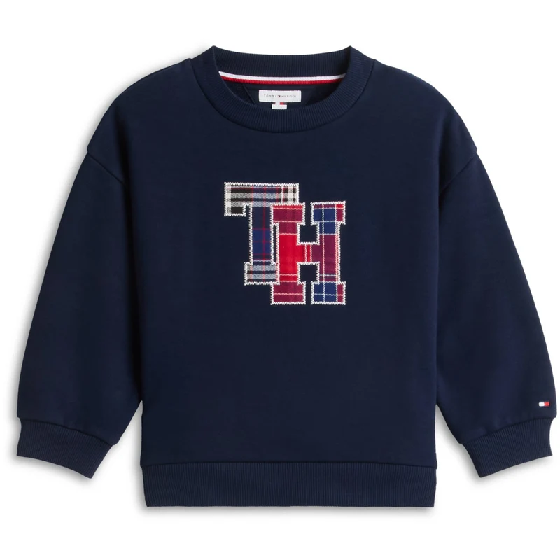 Tommy Hilfiger Dark Blue-Blue Lu Crewneck Og Sweatpant Sæt 92