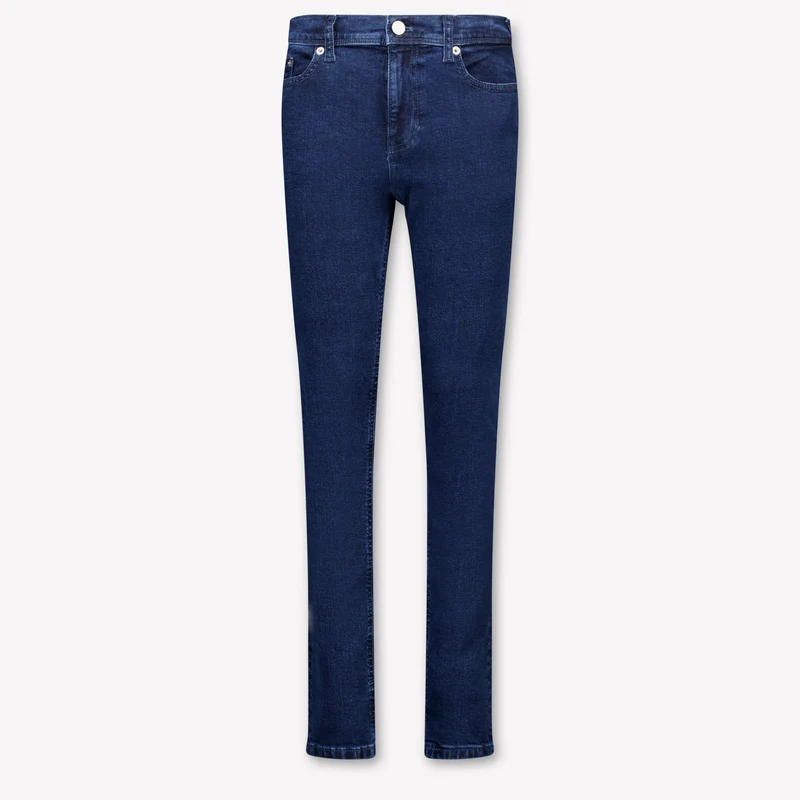 Tommy Hilfiger Kinder Jongens Jeans In Donker Blauw 6 Jaar
