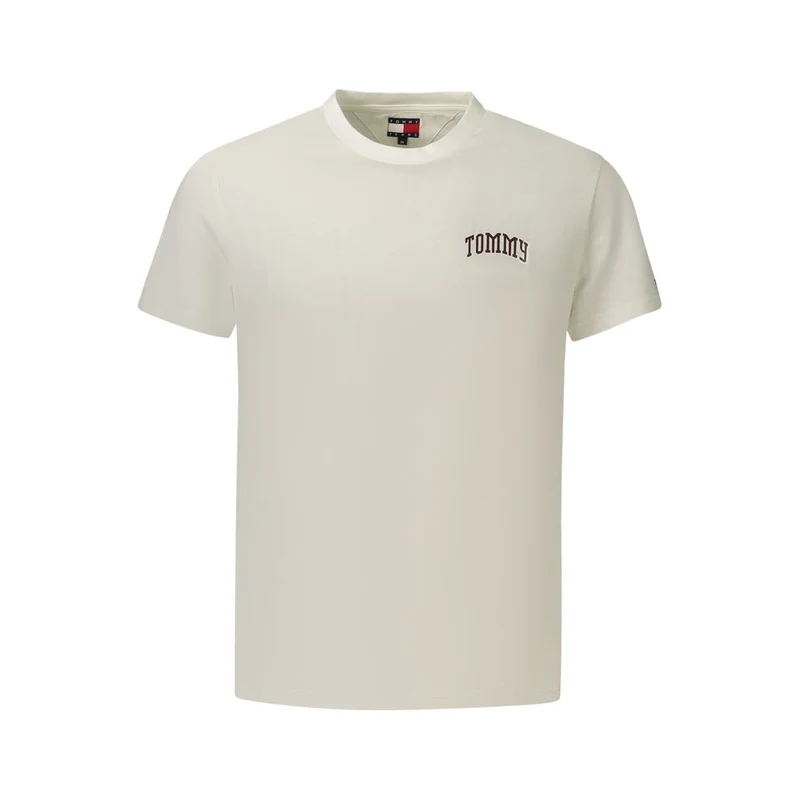 Tommy Hilfiger White Cotton Mens T-Shirt M