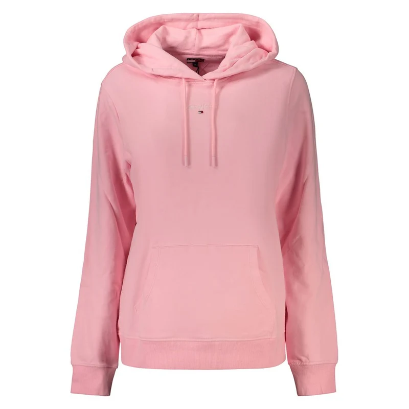 Tommy Hilfiger Pink Cotton Womens Sweatshirt L