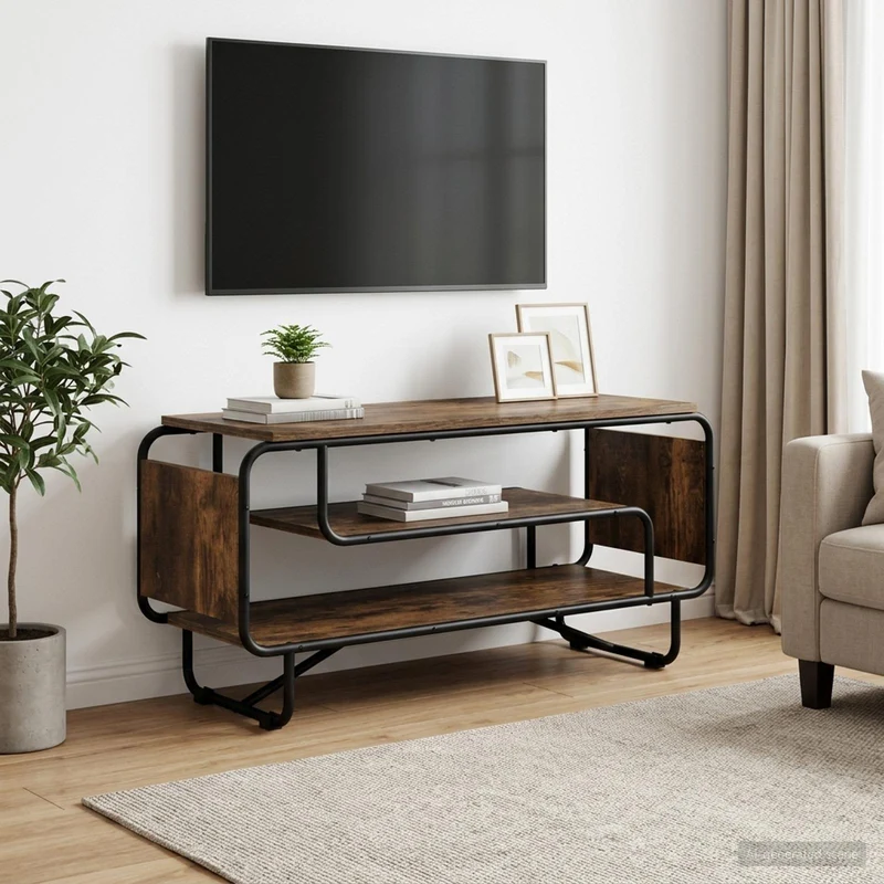 TV-teline 98 x 36 x 45 cm Savutammi Tekninen puu