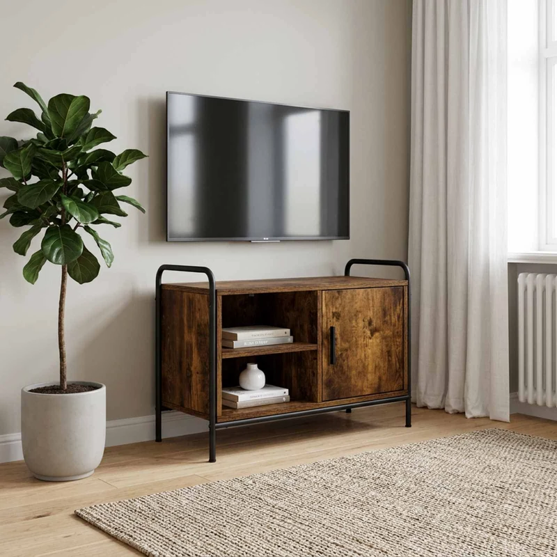 TV-kaappi 133 x 33 x 50 cm Savutammi Tekninen puu