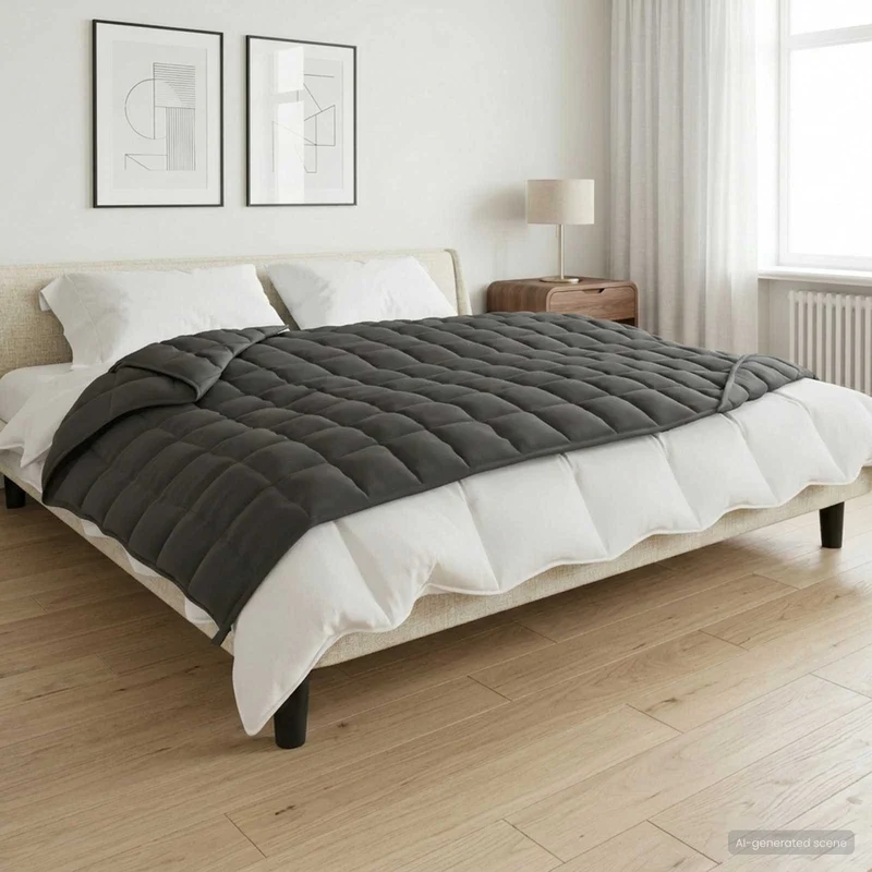 Painopeitto Antrasiitti 5FT King Size 7 kg 100% Puuvilla 205T