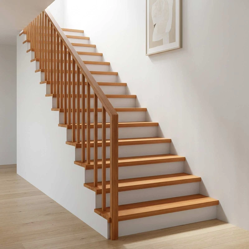 Trapmatten 20 st licht bruin 120x30x2 cm beukenhout