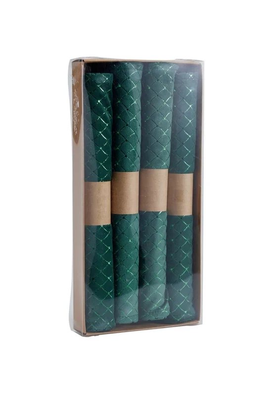 Set Of 4 Placemats - Green Green / One Size