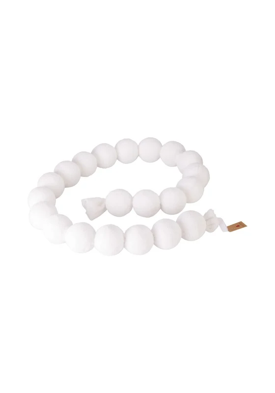 Decorative Ball Garland - White White / One Size