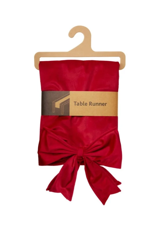 Festive Table Runner - Red Red / One Size