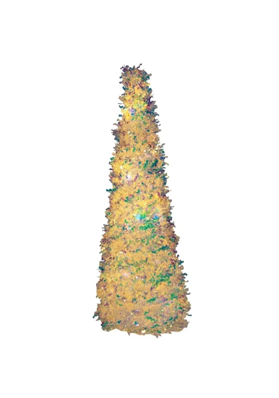 LED Cone Tinsel Tree - Multi Multi / One Size