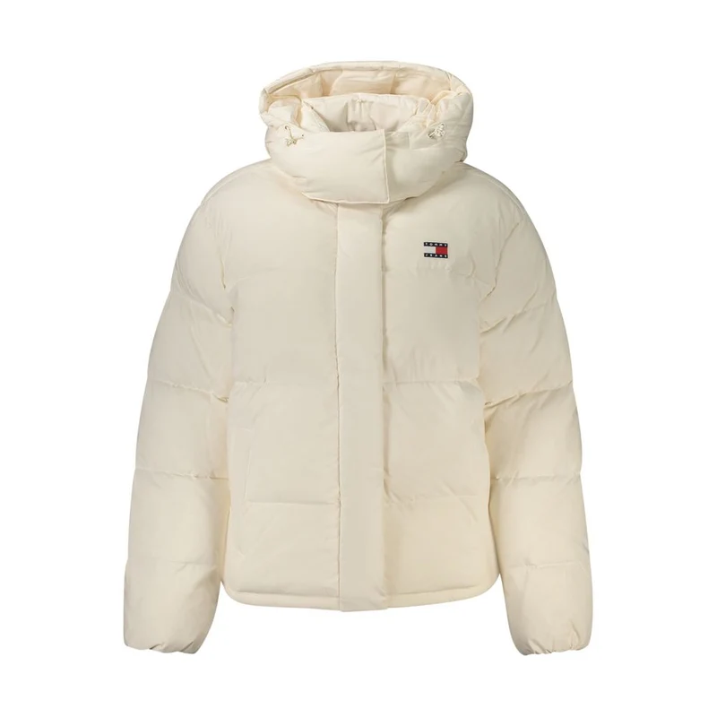Tommy Hilfiger White Polyester Women's Jacket XS