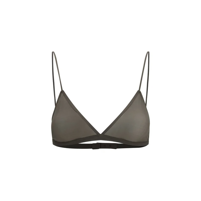 Calvin Klein Gray Nylon Bra S
