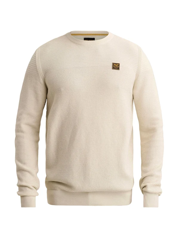 Pullover - Baumwolle XXL / Beige / Pullover & Strick