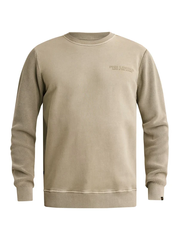 Pullover - Materialmix L / Grün / Pullover & Strick