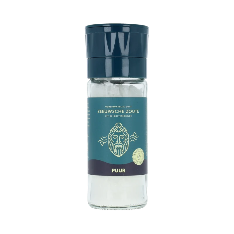 Zeeuwsche Zoute Keramische Zoutmolen puur 65 gram