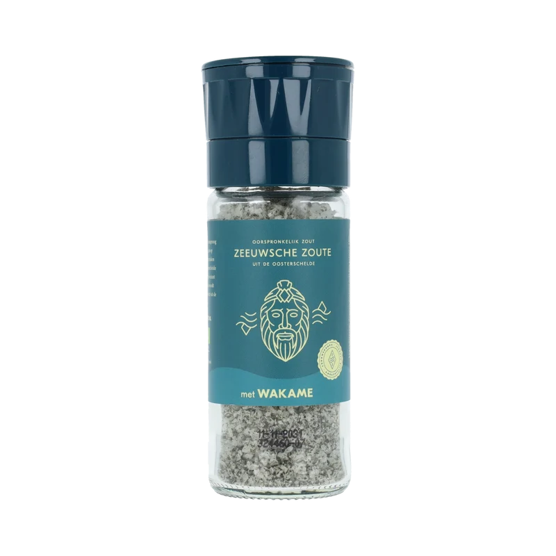 Zeeuwsche Zoute Keramische zoutmolen Wakame 65 gram