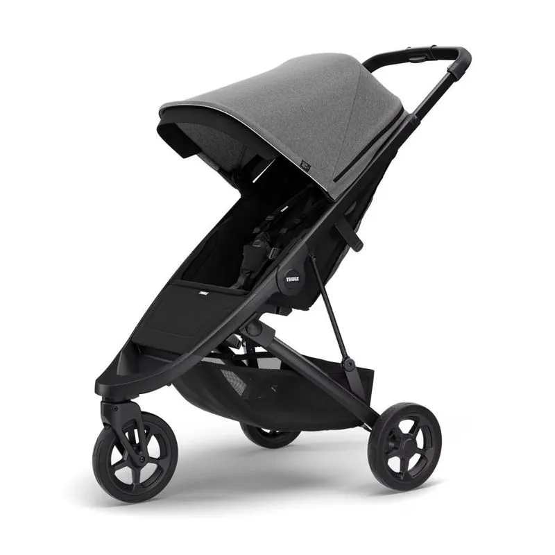 Carrinho De Bebê Thule Urbano Spring Cinza Melange