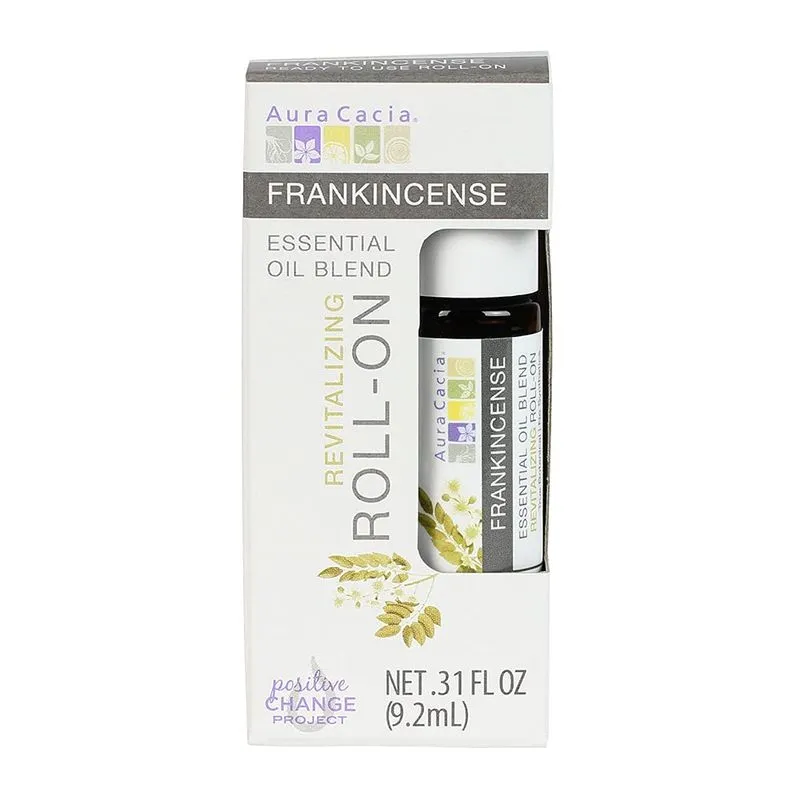 Incenso Roll-on Aura Cacia 9,2 Ml (0,31 Fl. Oz.)