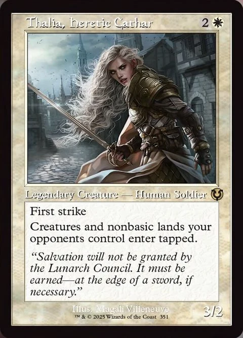Thalia, Heretic Cathar (351) Non-Foil / Near Mint
