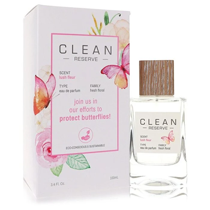 Clean Reserve Lush Fleur Eau De Parfum Spray (Butterfly Edition) 100ml/3.4oz 100ml/3.4oz