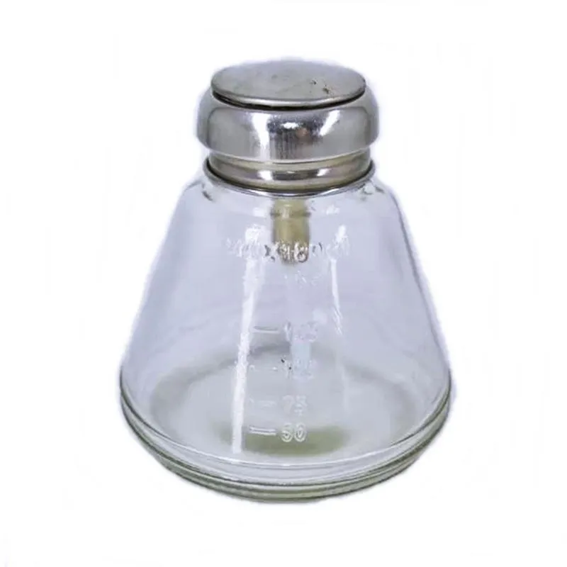 Dosador Porta Acetona Monomer De Vidro Anticorrosivo 180ml