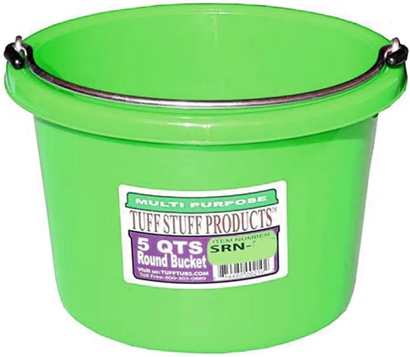 Tuff Stuff Utility Pail Green / 5 Quart