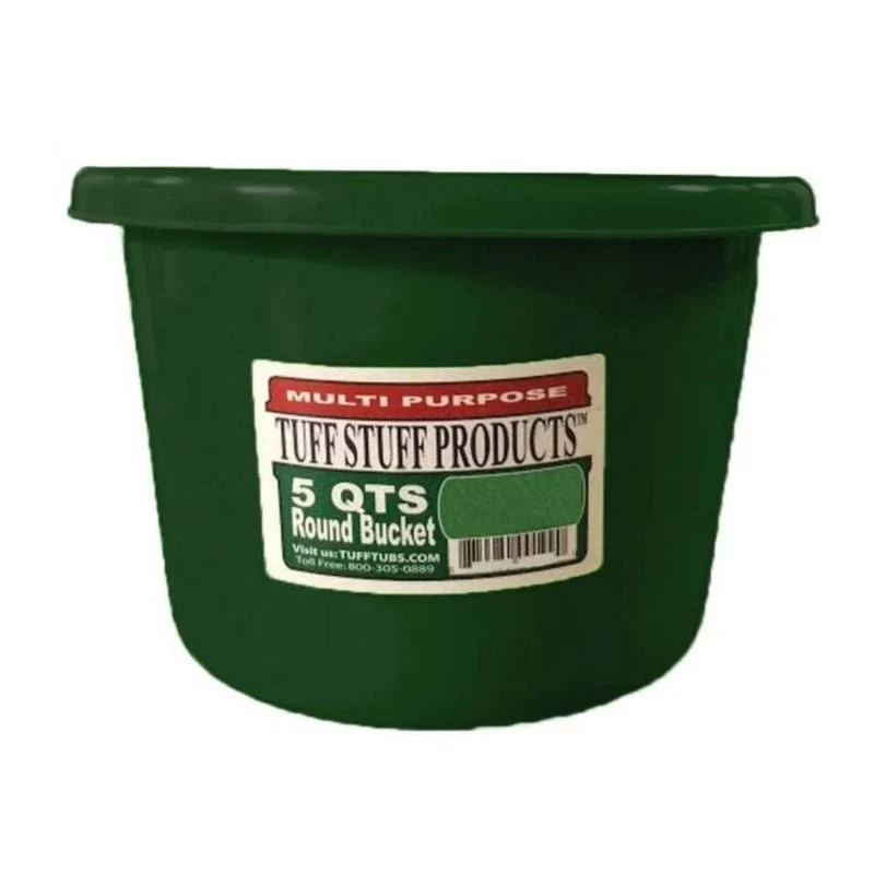 Tuff Stuff Utility Pail Forest Green / 5 Quart