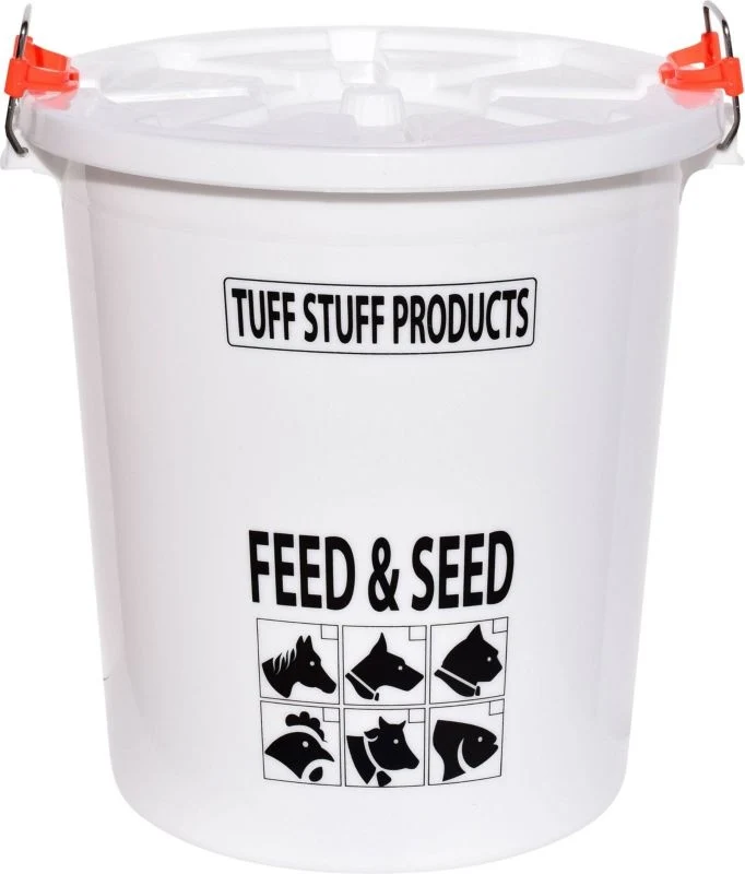 Feed Storage Drum White / 7 Gallon