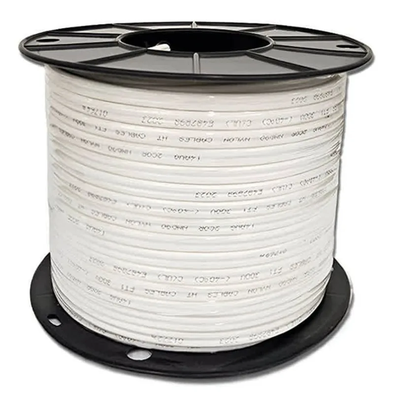 NRG Tech Solutions NMD90 Wire 14/2 Ga. in Copper Roll of 150-m - White