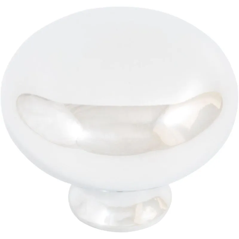 Porta De Armário Dobrável Knob Stone Harbor Hardware 3,8 Cm Cromada