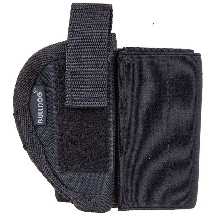 Bulldog Cases Ankle Holster Right Hand Most Revolvers with 2" to 2-1/2" Barrel Polymer Black
