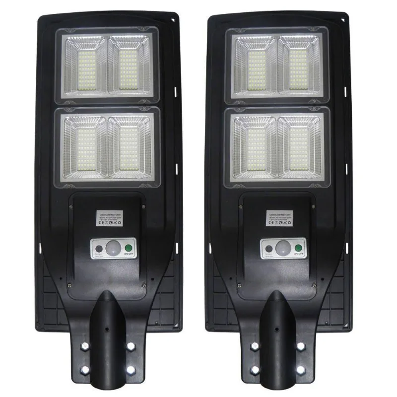Luminaria Solar Poste 200w Sensor